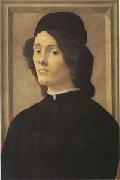 Sandro Botticelli Portrait of a Man (mk05) oil on canvas